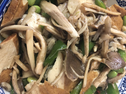 清炒鸡纵菌