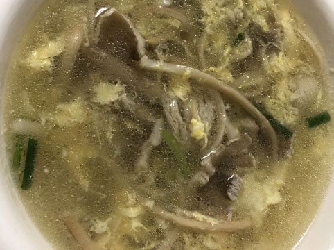 鸡纵菌蛋汤
