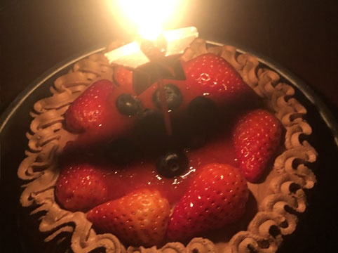 巧克力草莓手作蛋糕